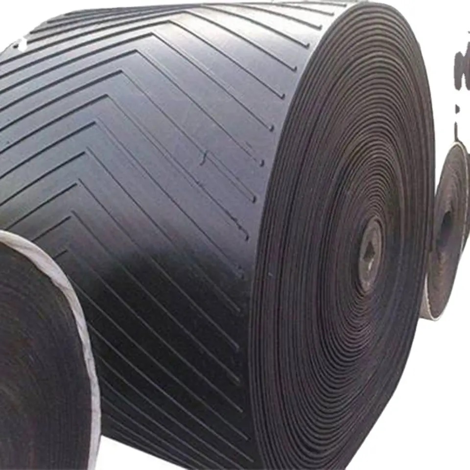 Băng tải cao su gân V